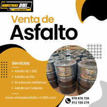 VENTA DE PRODUCTOS ASFALTICOS